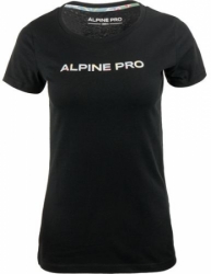 triko dámské krátké ALPINE PRO GABORA černé