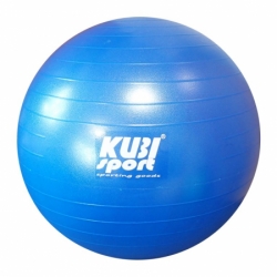 míč gymnastický Kubisport 750mm modrý