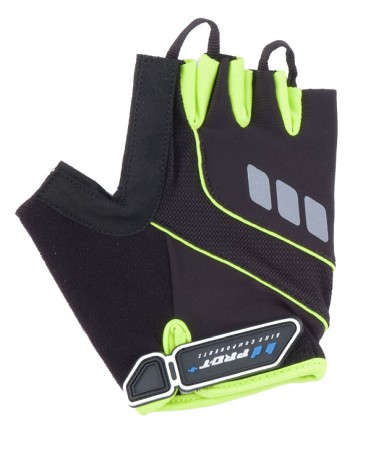 Rukavice PRO-T Plus Riva černo-zelená fluor