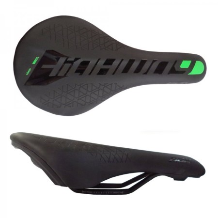 sedlo DDK D2405 černo-zelené