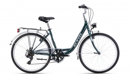 CTM OLIVIA 2.0 2025 tmavězelená perleť / stříbrná