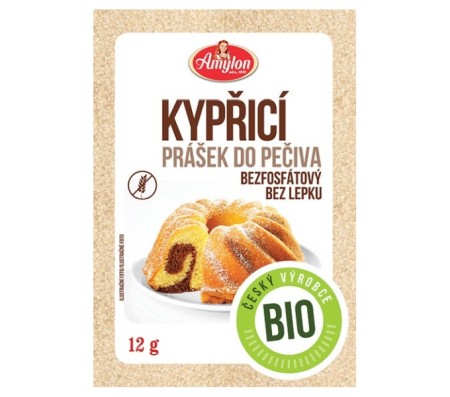 prášek kypřící do pečiva AMYLON BIO 12g