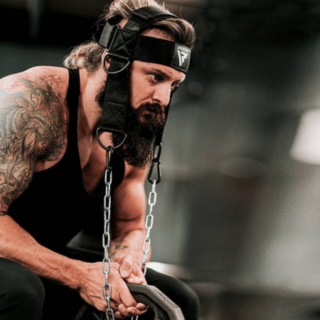 posilovač krku RDX HEAD HARNESS H2 černý plus