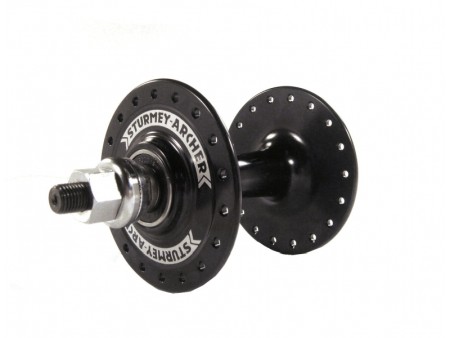 náboj Sturmey-Archer HBT30F přední 36d ALU černý