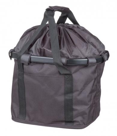 Brašna na řídítka nákupní PRO-T s rychloupínacím systémem Clip-On černá