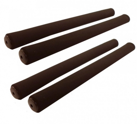 návleky na bulhorny 380mm pěnové černé 4ks sada