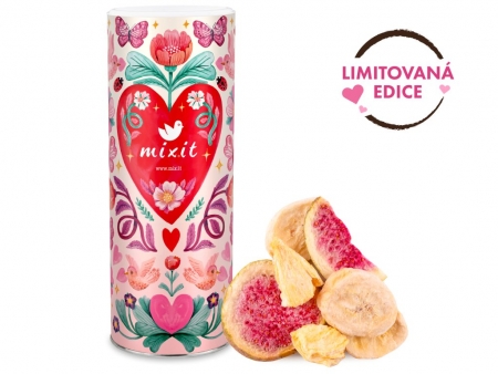 křupavé ovoce Mixit velké - zamilované - fíky, banán, ananas 160g exp. 08/26