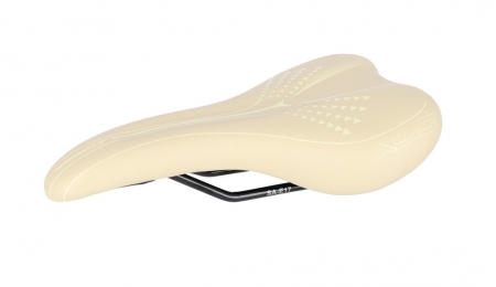 sedlo XLC Everyday III dámské krémové