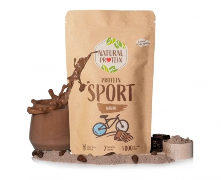 nápoj NaturalProtein protein SPORT 350g kakao