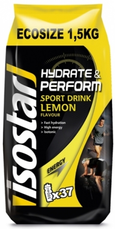 nápoj ISOSTAR Hydrate & Perform antioxidant lemon 1500g PROŘÍZNUTÝ
