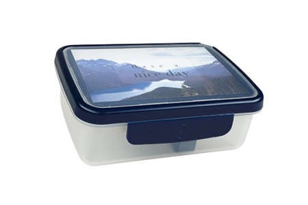 box svačinový R&B komplet UNI modrý 533