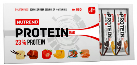 tyčinka Nutrend PROTEIN BAR dárkové balení 6x55g