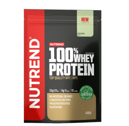 nápoj Nutrend 100% WHEY PROTEIN 400g pistácie