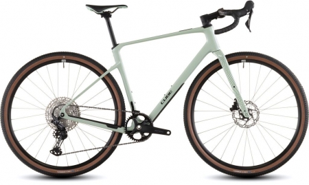 Gravel kolo Cube NUROAD C:62 ONE aloegreen´n´black 2026