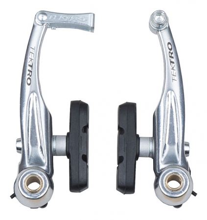 Brzdové čelisti TEKTRO V-brake 837 dural stříbrná