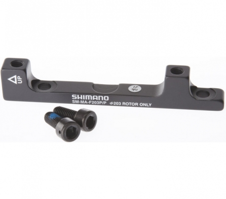 adaptér kotoučové brzdy Shimano přední/zadní 203mm post mont original balení