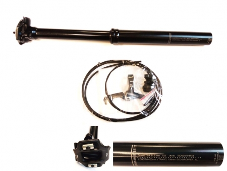 sedlovka 31.6 x 425mm HODAKA teleskopická černá