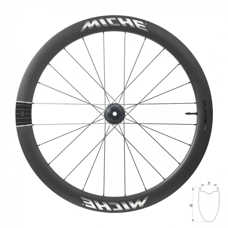 kola silniční MICHE KLEOS RD 50 DISC SH plášť. FDJ