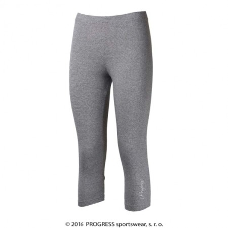 kalhoty 3/4 dámské Progress MONZA 3Q šedé