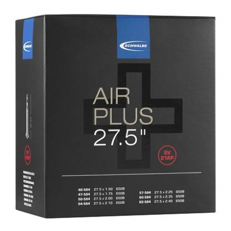 duše SCHWALBE SV21AP AIR PLUS 27.5"x1.50-2.40 (40/62-584) SV/40mm