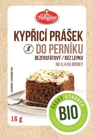 prášek kypřící do perníku AMYLON BIO 18g