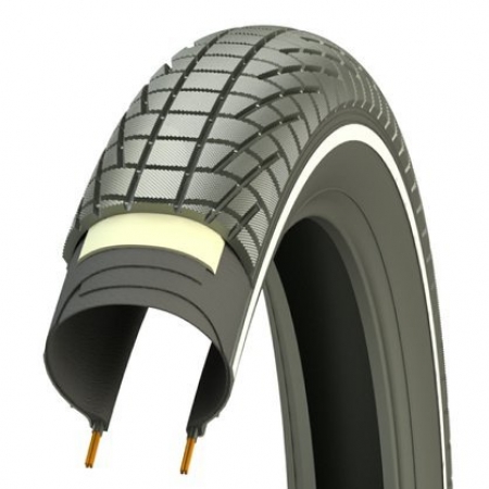 plášť DSI SRI45 20"x1,95/50-406 reflex černá