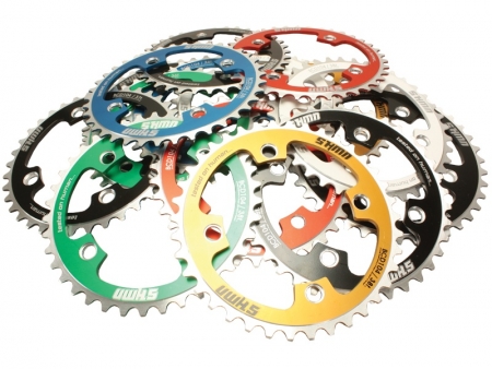 převodník ShamanRacing BCD104 34z. modrý