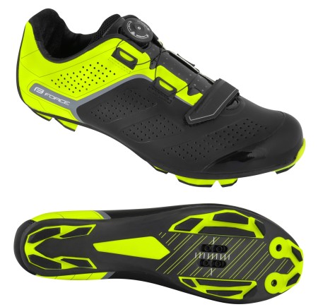 tretry FORCE MTB CARBON DEVIL PRO, fluo 45
