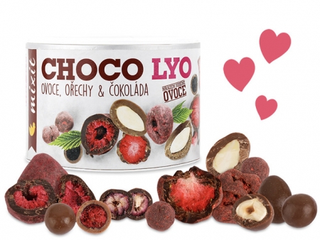 křupavé ovoce a ořechy v čokoládě Mixit 180g exp. 06/26