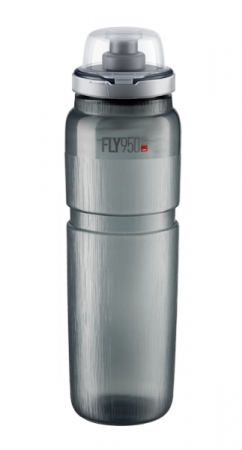 Láhev ELITE Fly Tex MTB 0,95l kouřová