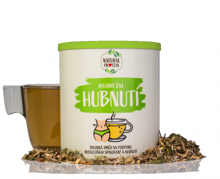 čaj NaturalProtein bylinný - hubnutí 100g sypaný