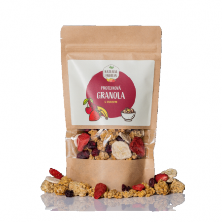 granola NaturalProtein proteinová ovocná 250g