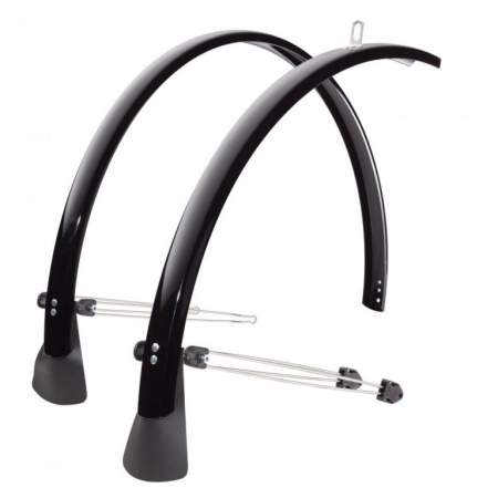 blatníky SKS COMMUTER HYBRID 28" 45mm stříbrné