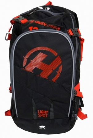 batoh HAVEN LUMINITE II 18l černo/červený s rezervoárem 2l
