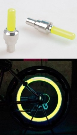 čepička ventilku LED žlutá