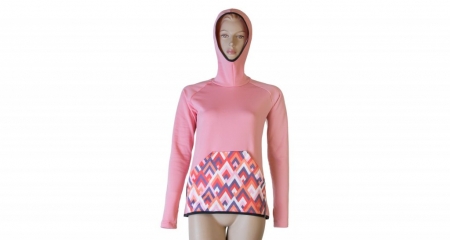 mikina dámská SENSOR TECNOSTRETCH růžová