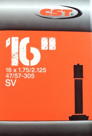 duše CST 16"x1.75-2.125 (47/57-305) AV/33mm