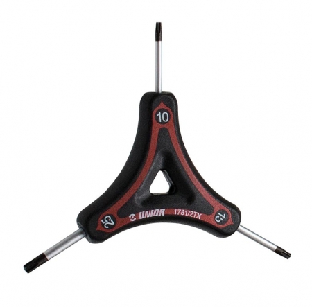 klíč UNIOR pro vnitřní TX šrouby 15 a 25mm