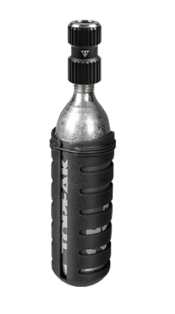 hustilka TOPEAK NANO AIRBOOSTER + 25g CO2 náplň