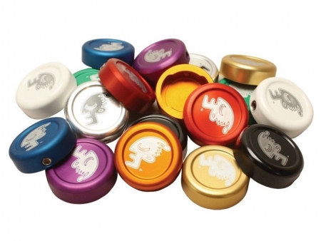 zátky řídítek ShamanRacing bílé