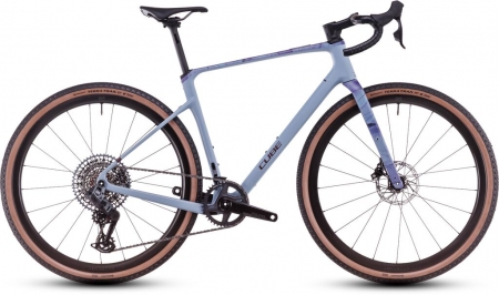 Gravel kolo CUBE NUROAD C:62 EX pigeonblue 'n' art 2025