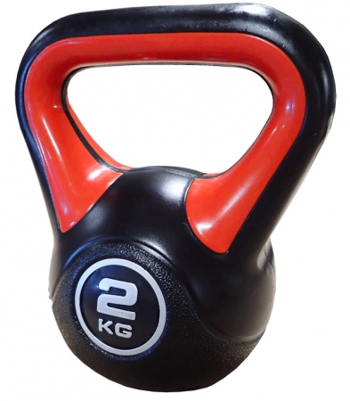 činka kettlebell Acra s cementovou náplní 2kg