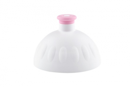 víčko na lahev R&B bílo/ růžové