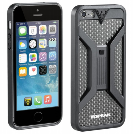 obal na mobil TOPEAK RIDECASE pro iPhone 5, 5s, SE černý