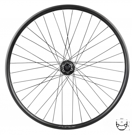 kolo zadní FORCE XC DISC 559x23 FHM475 6d 36d