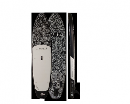 paddleboard Jbay Zone FRA black edition 320x81x15, 145 kg