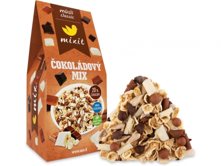 müsli classic Mixit Čokoládový mix 440g