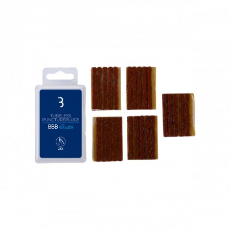 knoty pro opravu bezdušových plášťů BBB BTL-209 PuncturePlugs