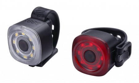 osvětlení přední + zadní BBB Spirit LED USB BLS-225+BLS-226