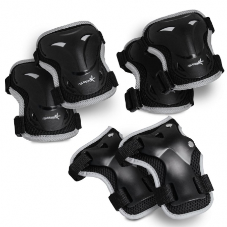 chrániče muuwmi dětské černé sada